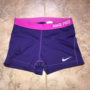 Nike Pro Spandex Shorts